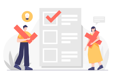 팩트체크 일러스트